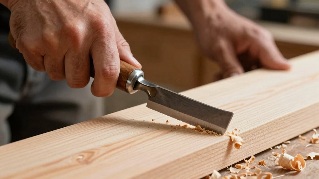 adjust blade angle and grip