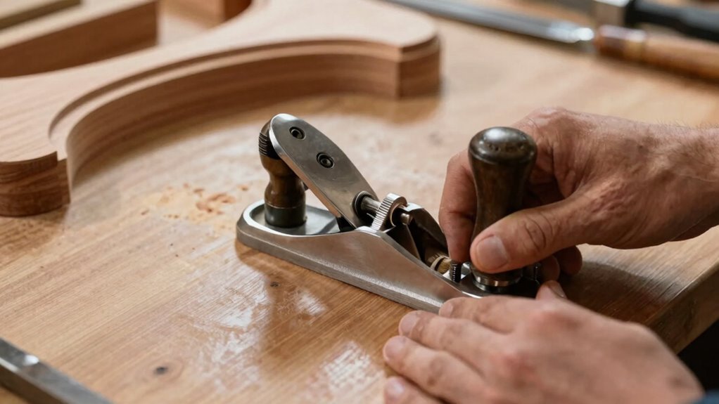 adjust blade tension properly