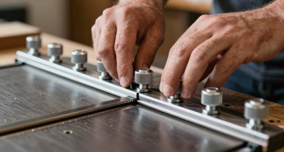 align and tighten guides