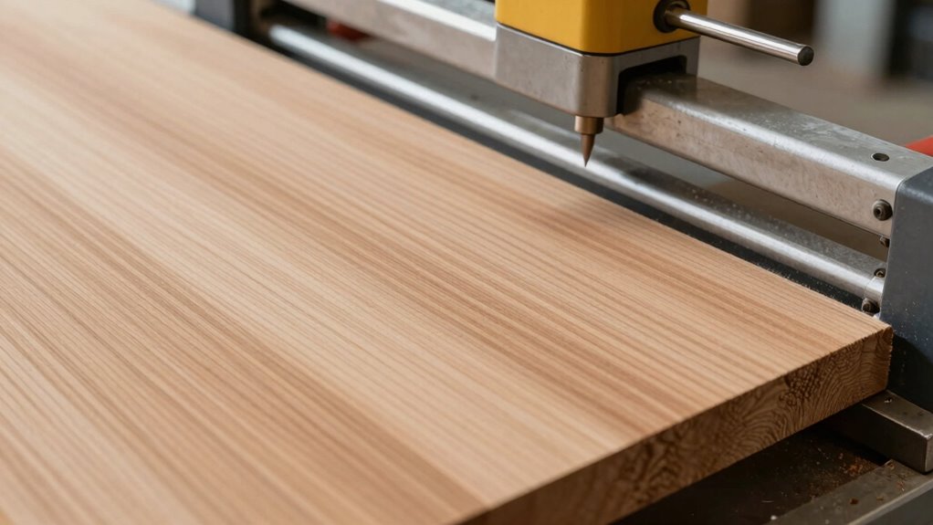 align blades control feed