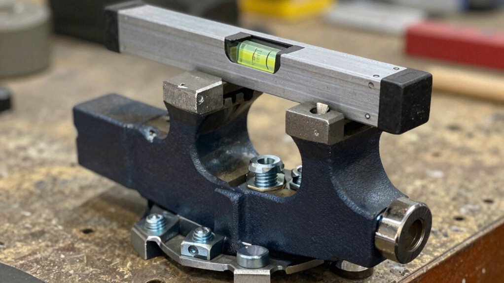 align bolts for stability