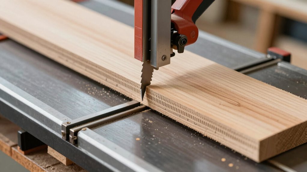 align fence secure workpiece