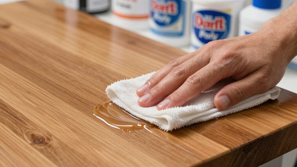 allow proper drying between coats