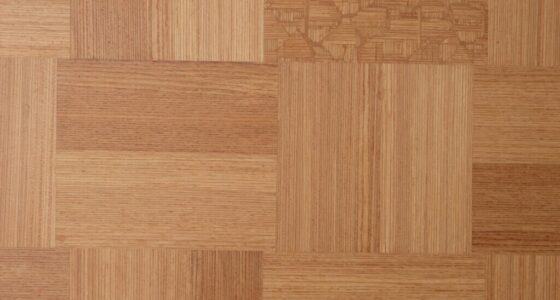 alternate grain to prevent cupping