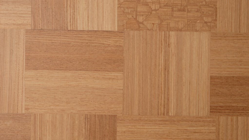 alternate grain to prevent cupping