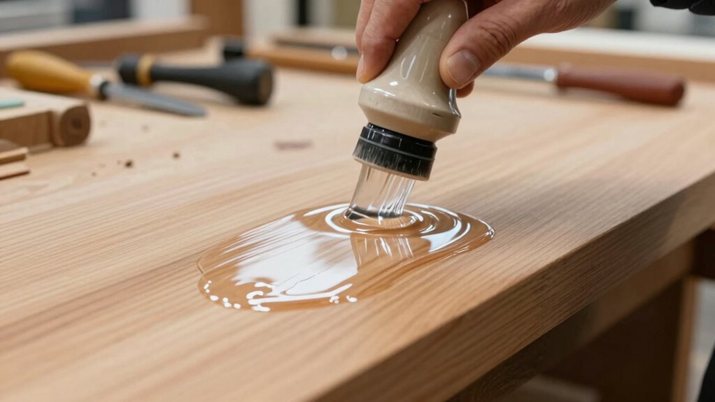 apply before final finish