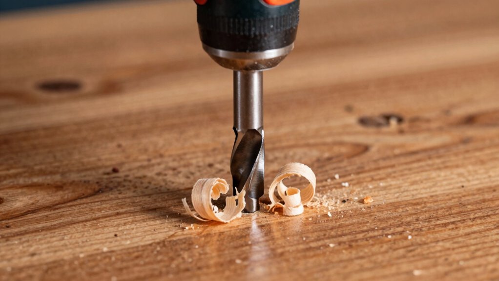 apply steady lubricated drilling