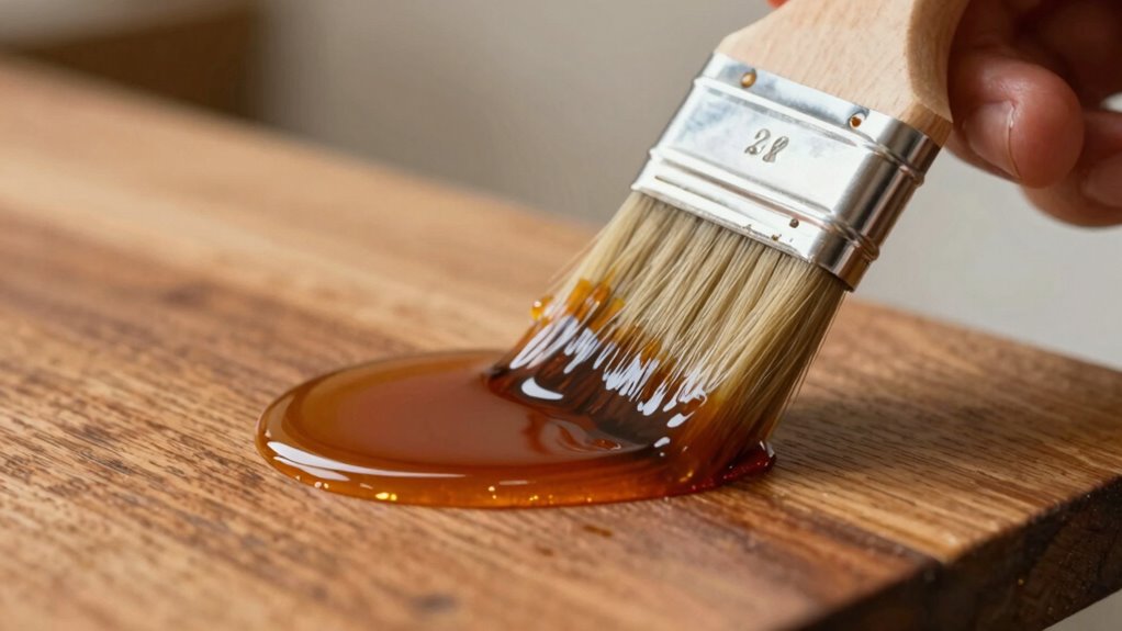 apply thin even coats