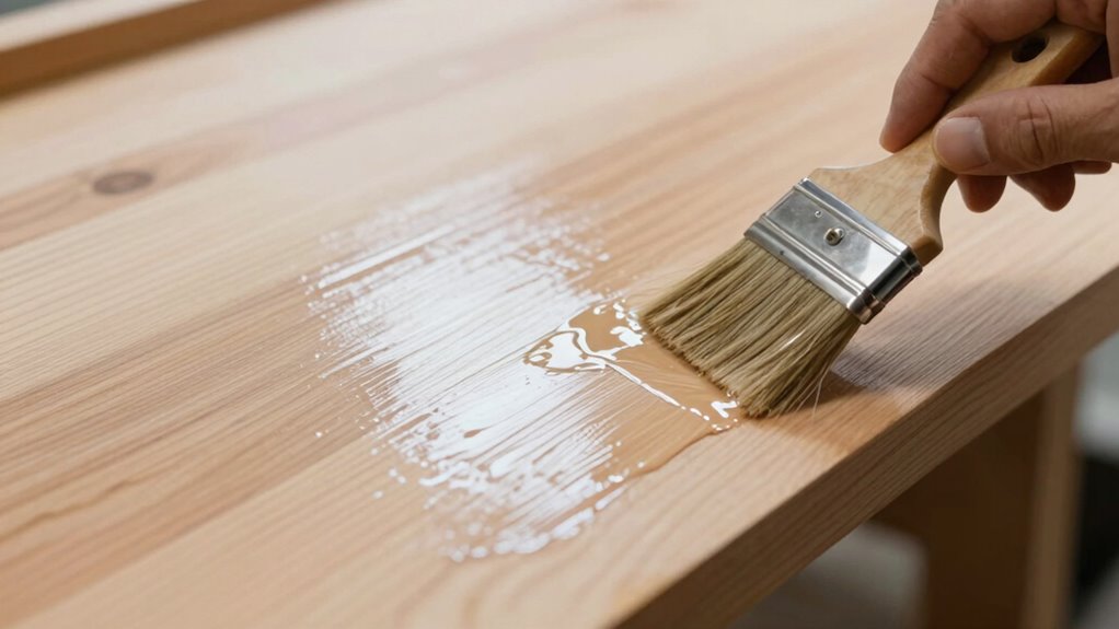 apply thin even coats