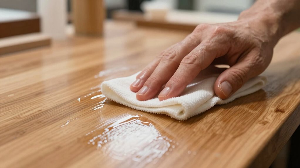 apply thin even coats