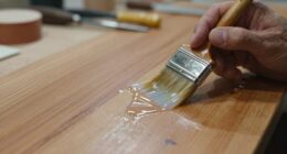 applying varnish without smudges