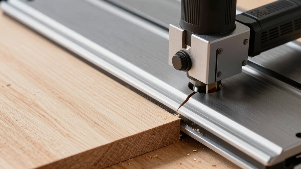 blade alignment and dust management