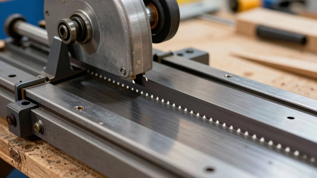 blade alignment and tension