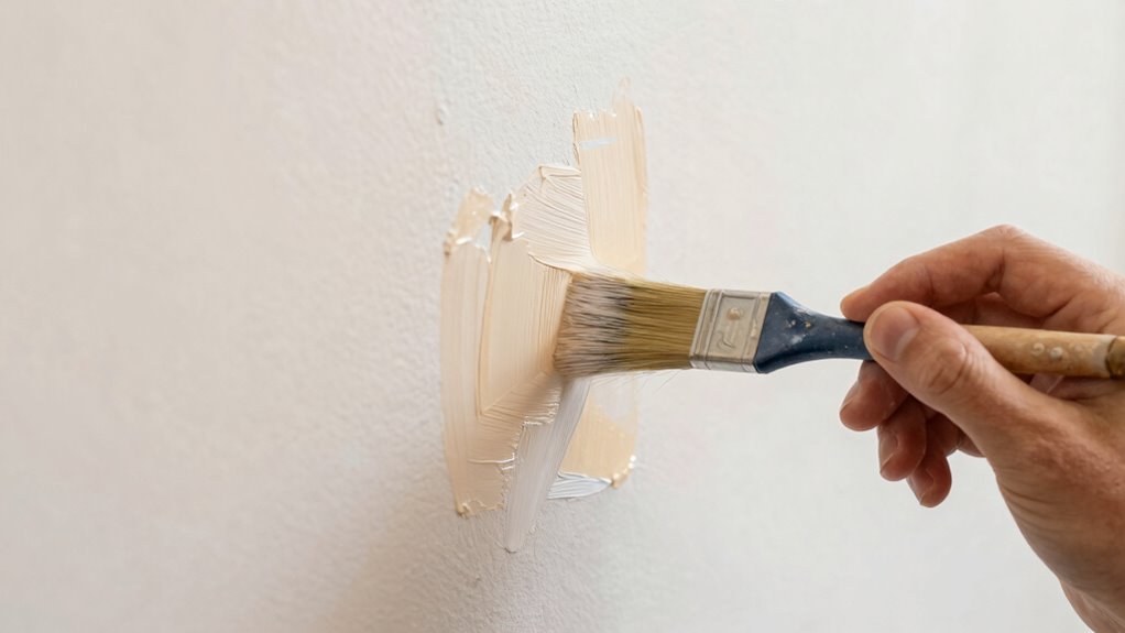 blend paint edges softly