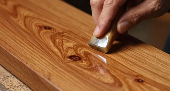 burnishing creates smoother wood