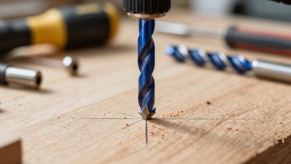 center drill with precision