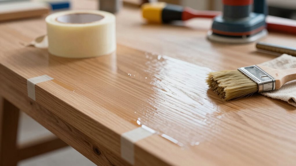 check application and surface prep