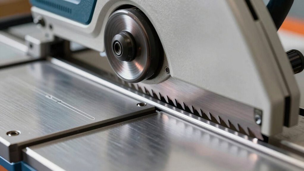 check blade alignment regularly