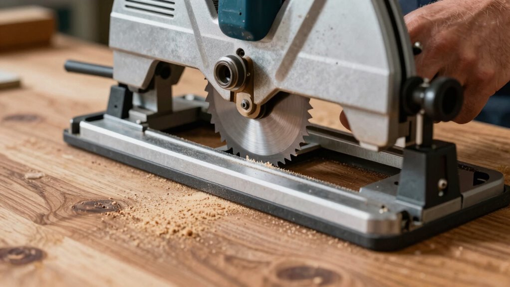 check blade and fence