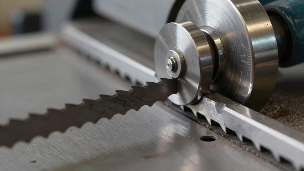 check blade tension regularly