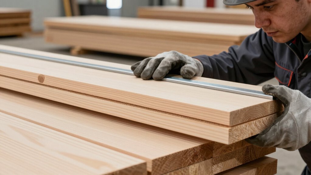 check board straightness visually