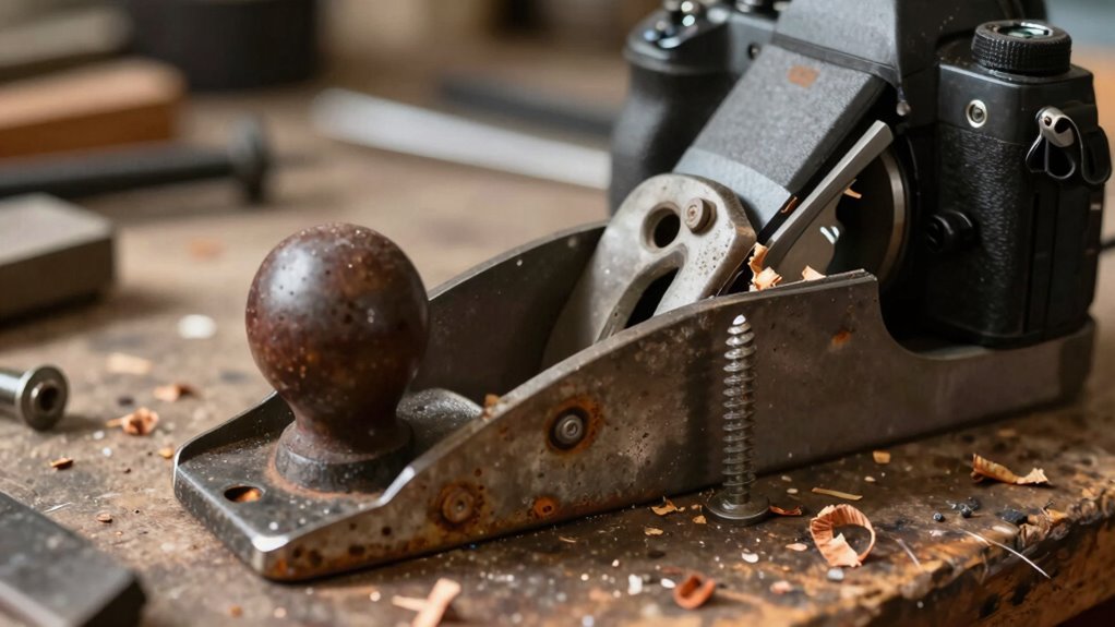 check dust and blade