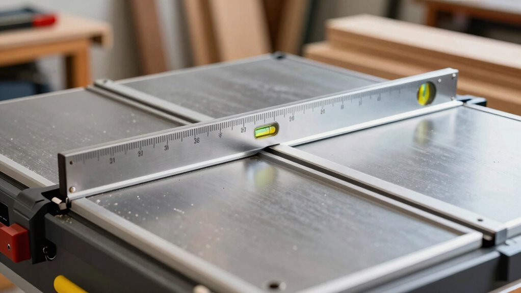 check fence and blade alignment