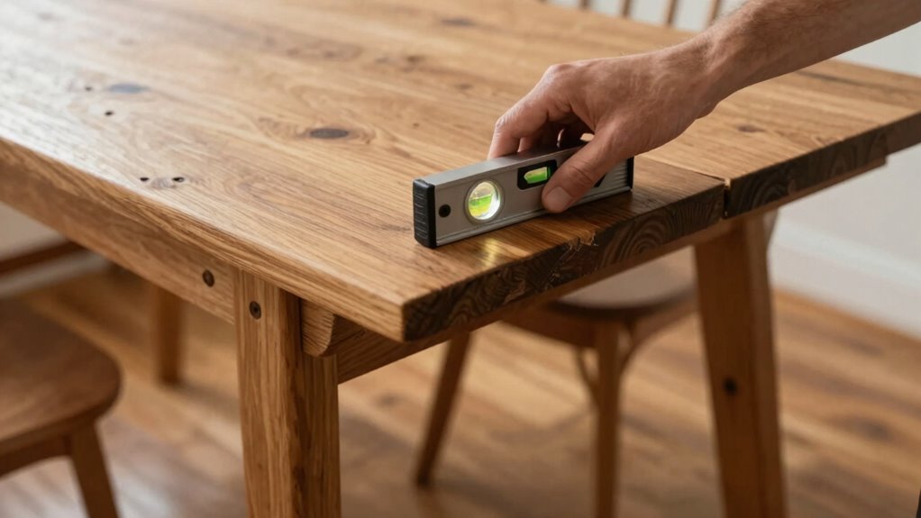 check floor levelness regularly