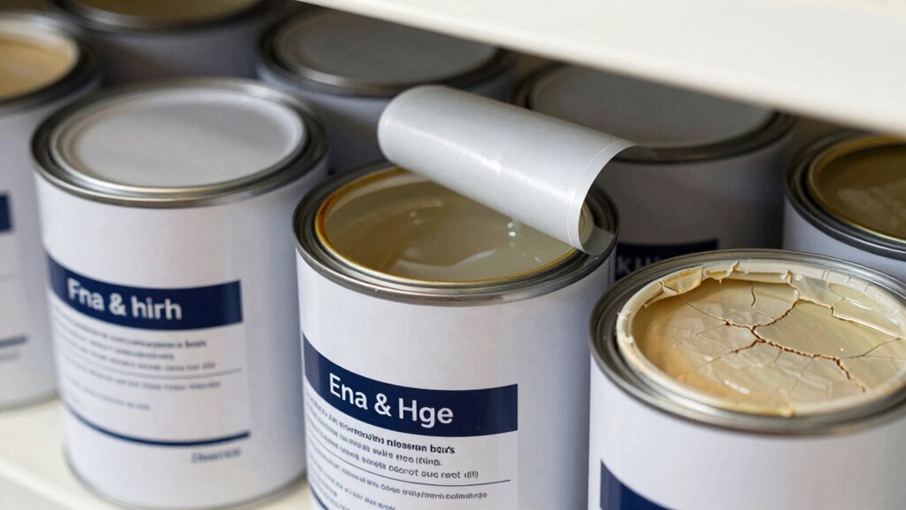 check for paint spoilage