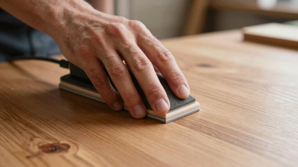 check for smooth even surface