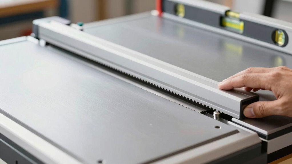 check saw stability regularly