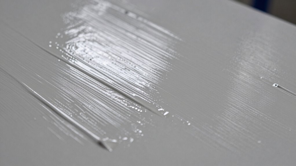 check surface dryness first