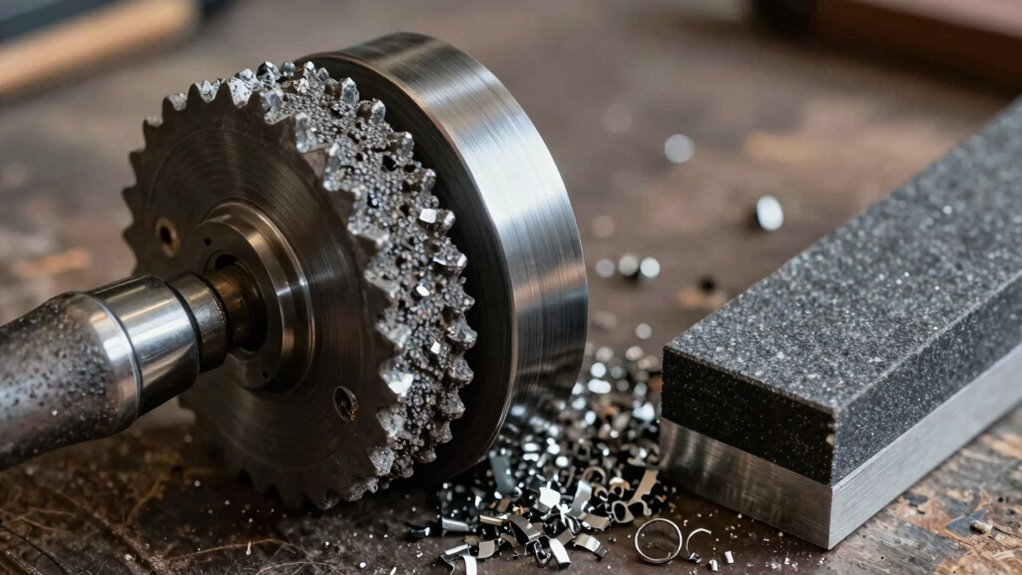 choose appropriate abrasive materials