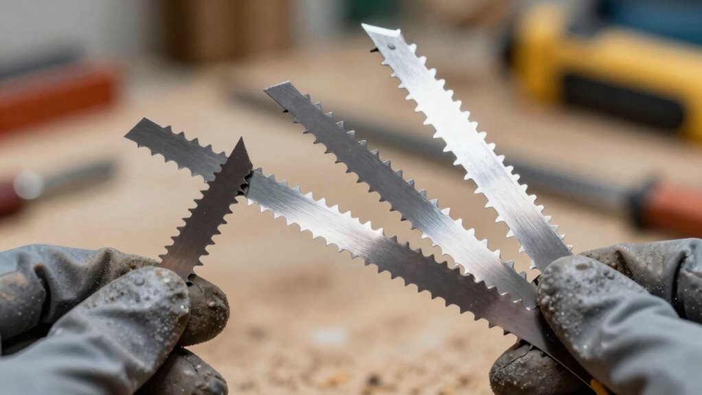 choose appropriate bandsaw blade