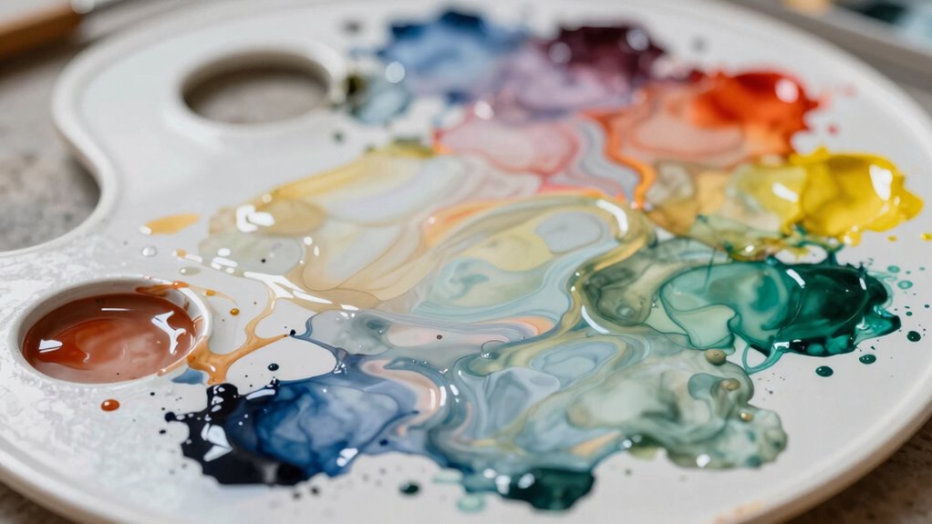 choose appropriate glazing medium