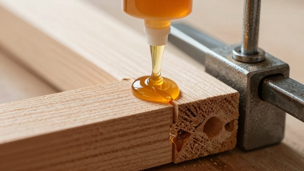 choose appropriate glue and tools