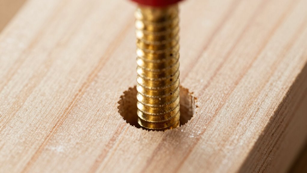 choose appropriate threaded insert