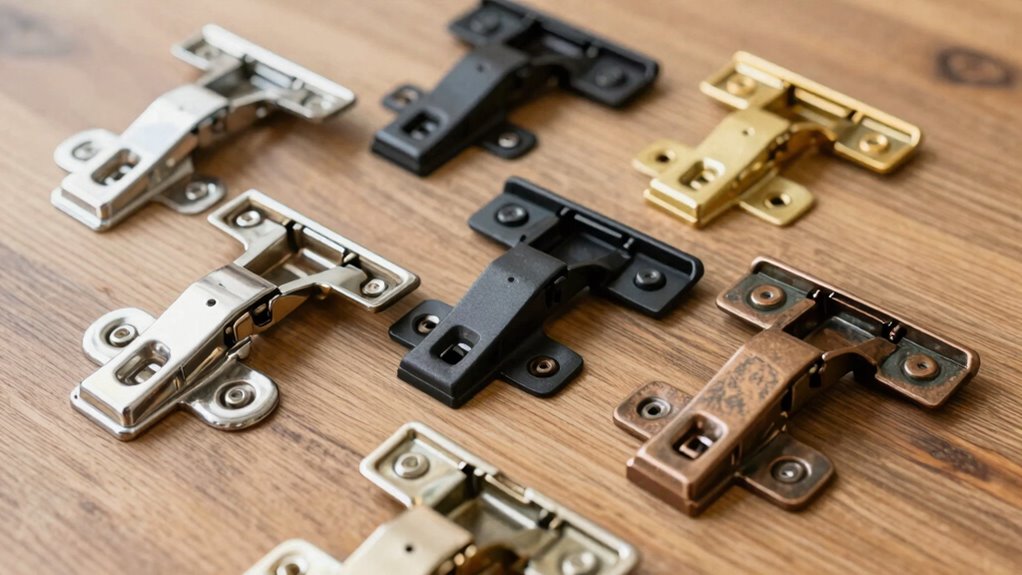choose hinges to match style