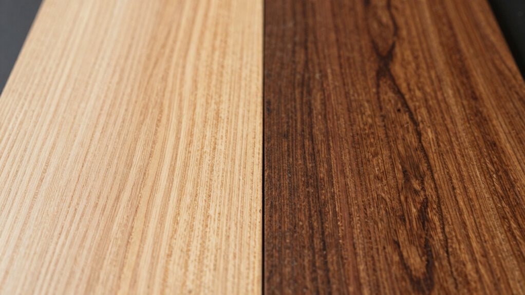 choose wood based on test