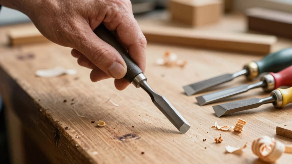 choosing appropriate chisel size