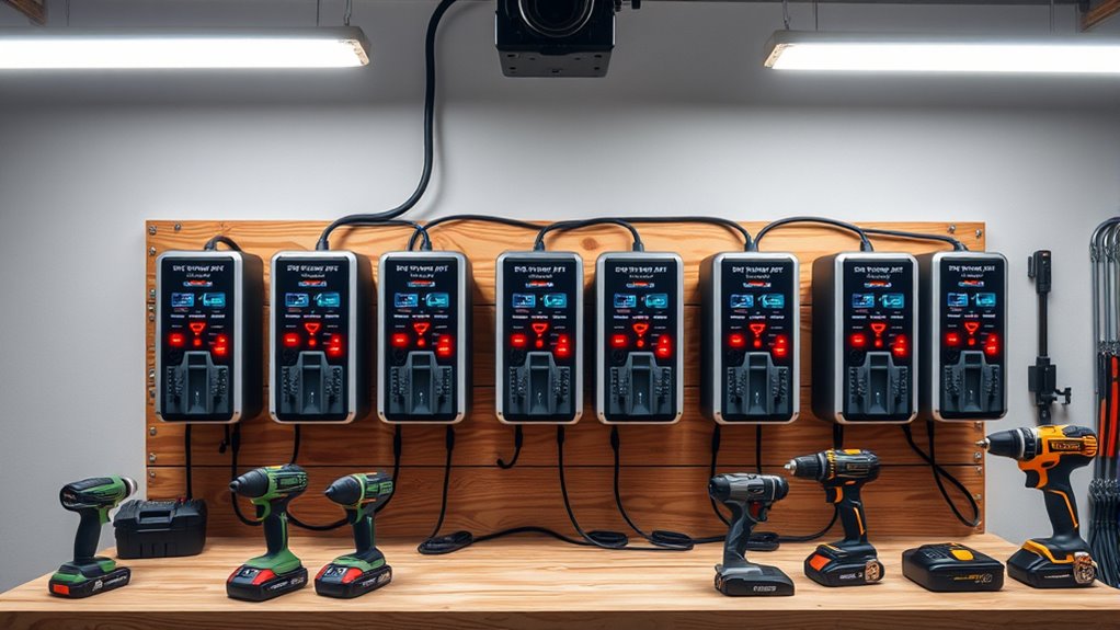 choosing efficient battery charger stations