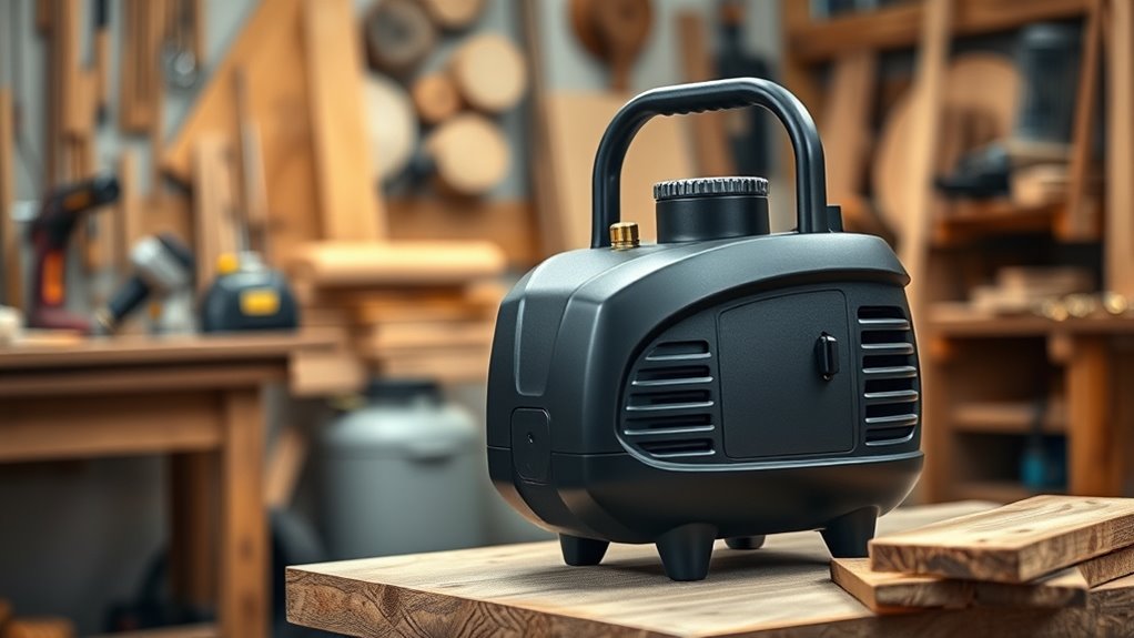 choosing quiet woodworking compressor