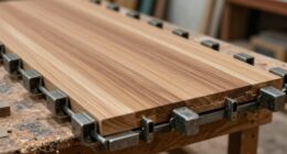 clamp panels flat properly