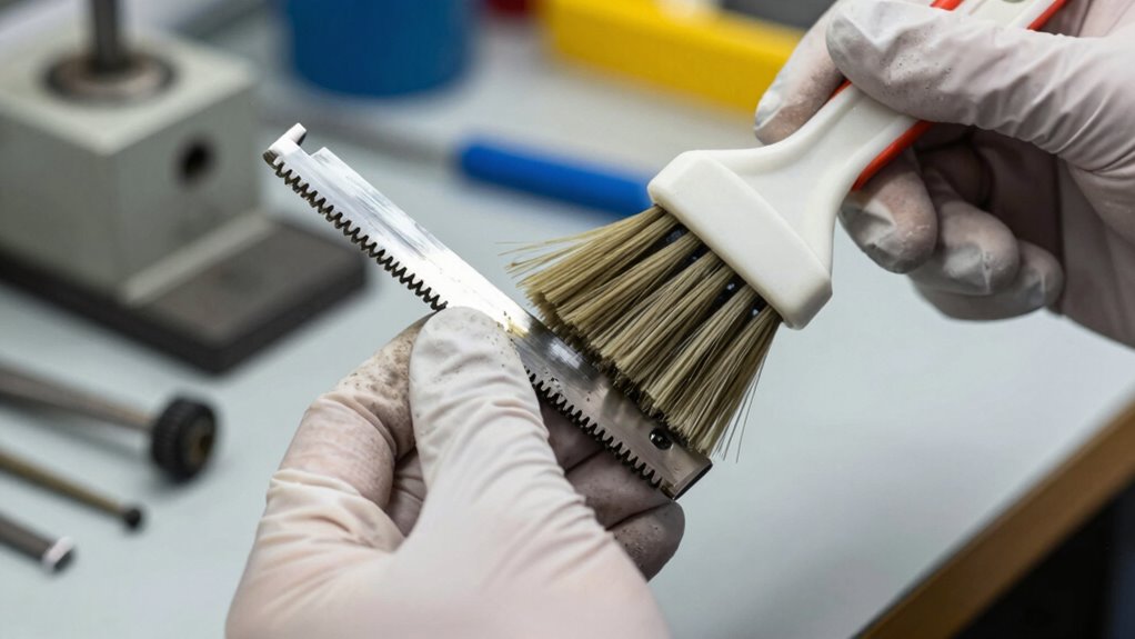 clean blades for precise cuts