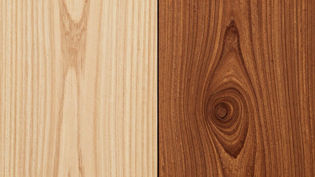 comparing softwood and hardwood