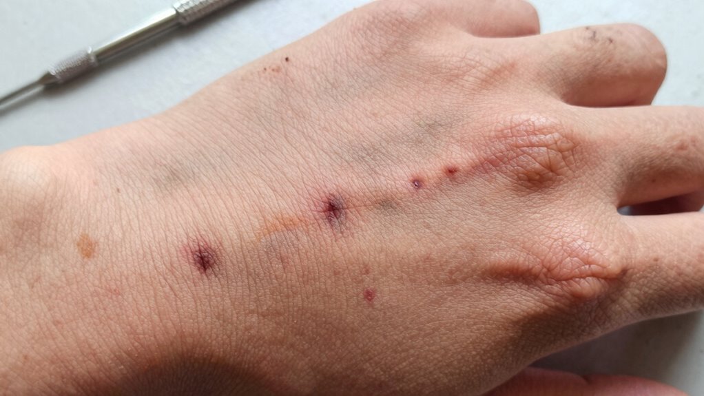 conditions increasing burn vulnerability