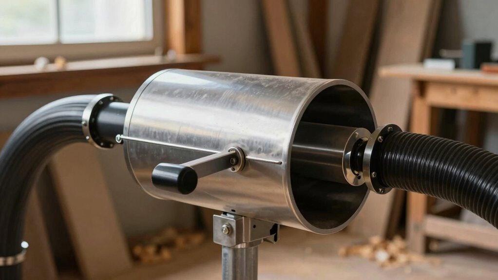 control airflow with blast gates