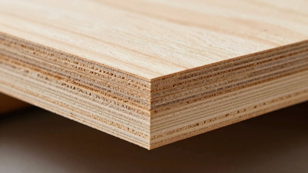core composition influences plywood strength