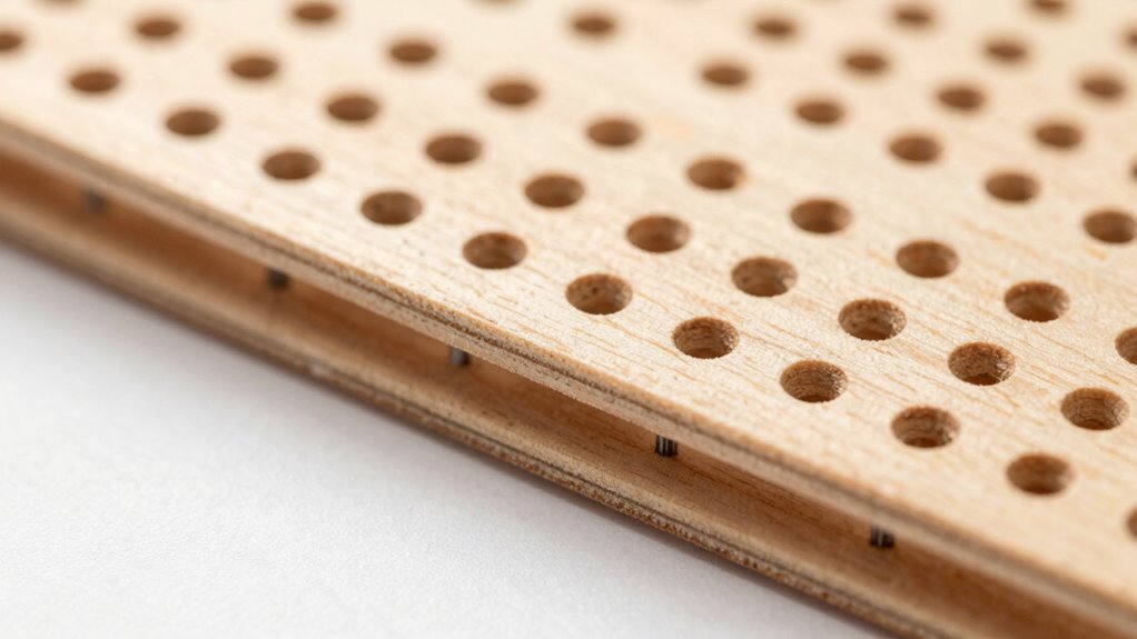 correct peg alignment and reinforcement