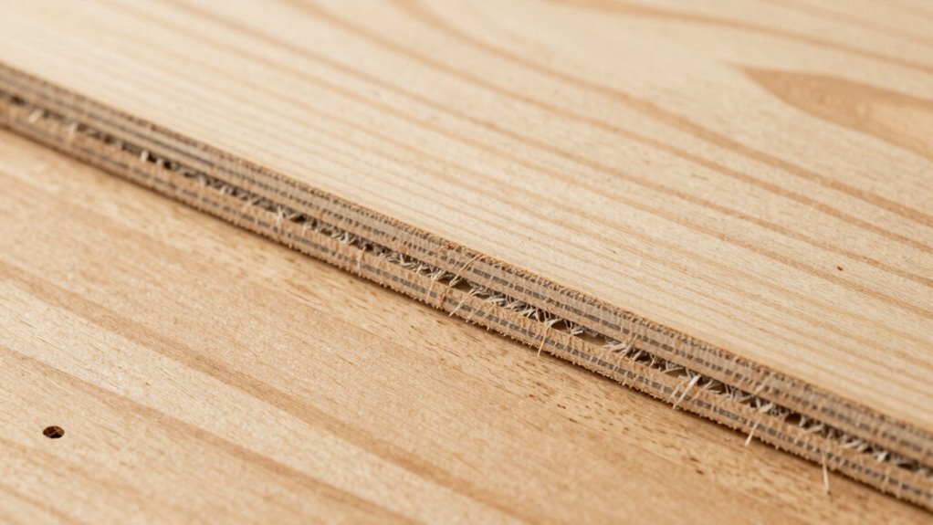 cross grain backer board repair